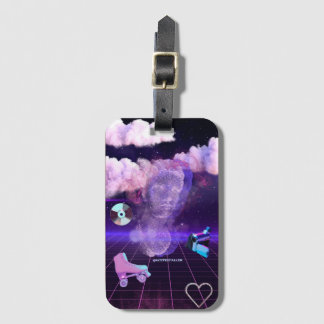 Étiquette À Bagage Vibes Vaporwave