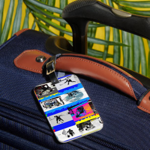 Étiquette À Bagage Vie d'un joueur de hockey - Hockey sur glace