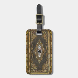 Étiquette À Bagage Vieux Monde bloqué victorien