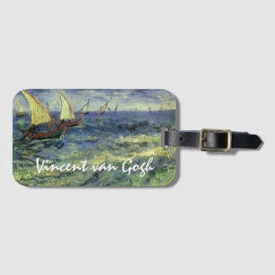 Étiquette À Bagage Vincent van Gogh - Marine à Saintes Maries