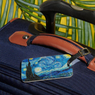 Étiquette À Bagage Vincent van Gogh, Starry Night