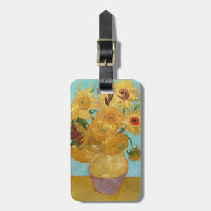 Étiquette À Bagage Vincent Van Gogh - Vase avec douze tournesols