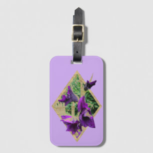 Étiquette À Bagage Vintage Gladiole Gepäckanhänger