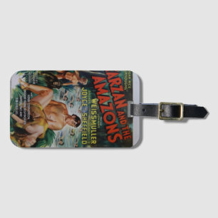 Étiquette À Bagage Vintage Tarzan