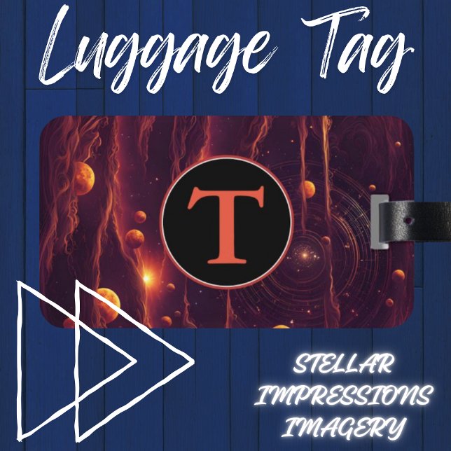 Étiquette À Bagage Voile nébulaire (Créateur téléchargé)