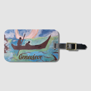 Étiquette À Bagage Voile par Moonlight Personnalisé