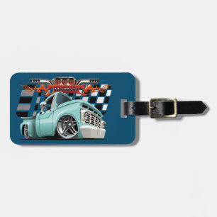 Étiquette À Bagage Voiture de dessin