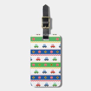 Étiquette À Bagage Voitures colorées personnalisables mignonnes de