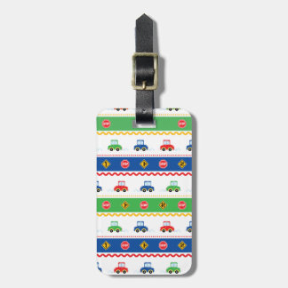 Étiquette À Bagage Voitures colorées personnalisables mignonnes de