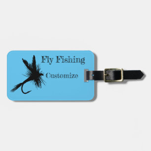 Étiquette À Bagage Vol Pêche Vol Thunder_Cove