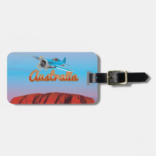 Étiquette À Bagage Vol vers l'Australie