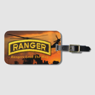Étiquette À Bagage Vols d'anciens combattants Rangers aéroportés LRRP