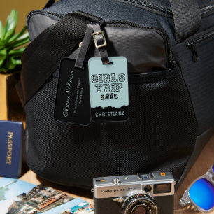 Étiquette À Bagage Voyage Filles 2023 Filles Week-end Vacances Getawa