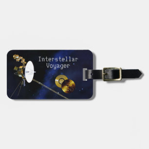 Étiquette À Bagage Voyager interstellaire