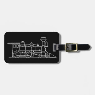 Étiquette À Bagage Voyageur de train