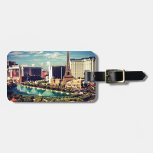 Étiquette À Bagage Vue de bande de Las Vegas