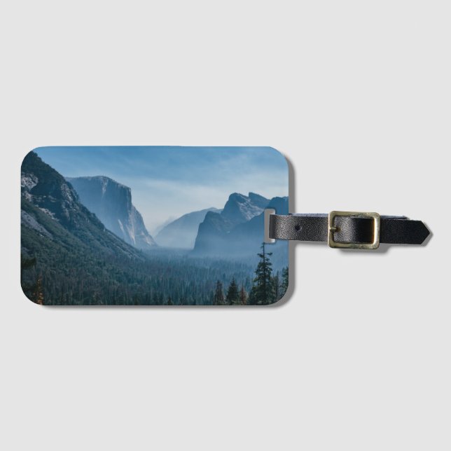 Étiquette À Bagage Vue de tunnel de Yosemite (Devant Horizontal)