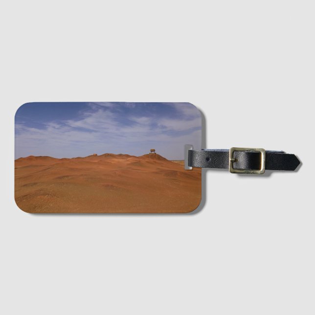 Étiquette À Bagage Vue sur le désert - Gobi (Devant Horizontal)