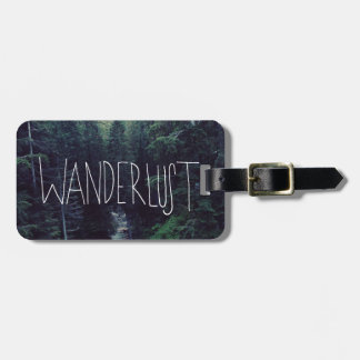Étiquette À Bagage Wanderlust