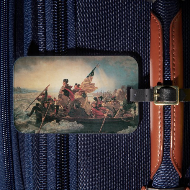 Étiquette À Bagage Washington Traverser le Delaware par Emanuel Leutz (Insitu Rectoal 4)