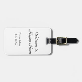 Étiquette À Bagage Welcome to home real estate house inauguration est