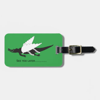Étiquette À Bagage When Gators Fly Luggage Tag