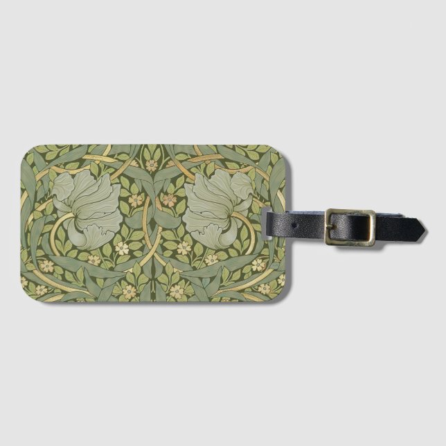 Étiquette À Bagage William Morris (Devant Horizontal)