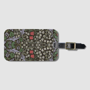 Étiquette À Bagage William Morris Blackthorn Tapestry Floral