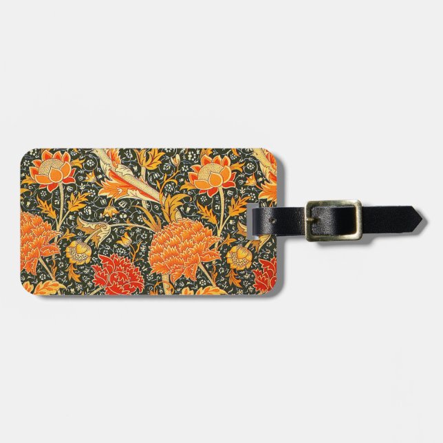Étiquette À Bagage William Morris Cray Fond d'écran Motif (Devant horizontal)