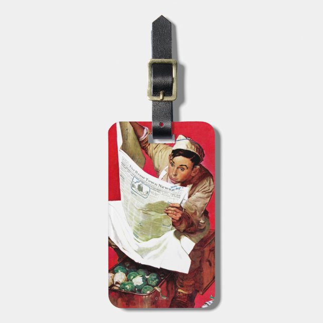 Étiquette À Bagage Willie Gillis sur K.P (Devant Vertical)