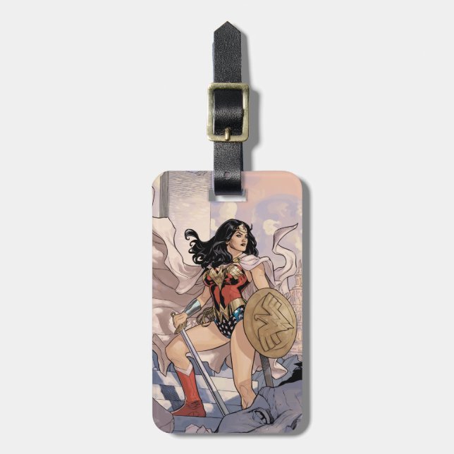 Étiquette À Bagage Wonder Woman Couverture comique #13 (Devant Vertical)