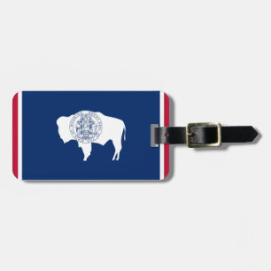 Étiquette À Bagage Wyoming