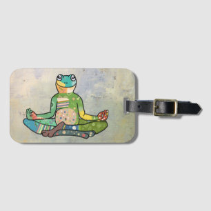 Étiquette À Bagage yogafrosch
