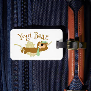 Étiquette À Bagage Yogi Bear Pique-nique Hammock Nap Time