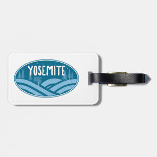 Étiquette À Bagage Yosemite National Park California Outdoor