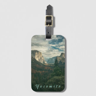Étiquette À Bagage Yosemite Tunnel View Landscape