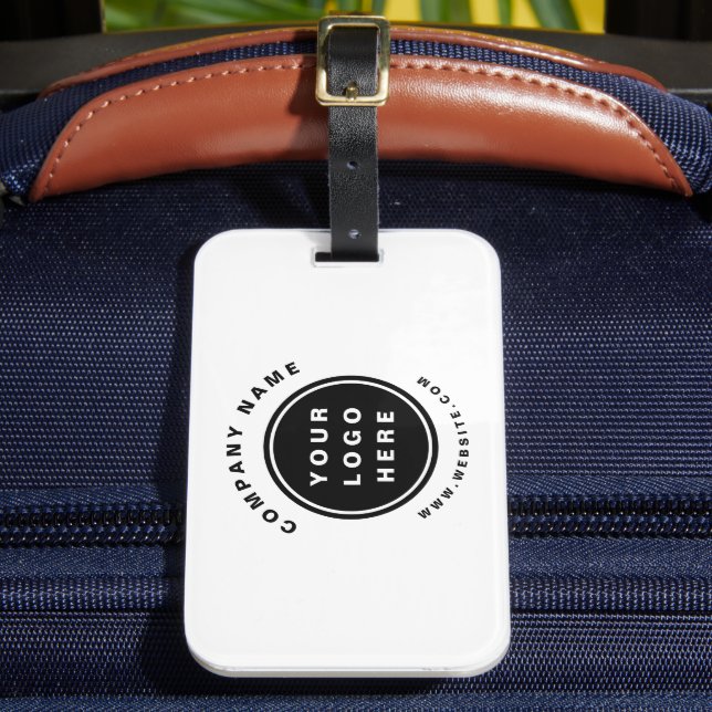 Étiquette À Bagage Your Business Logo Promoteur Business Company (Insitu Rectoal 2)