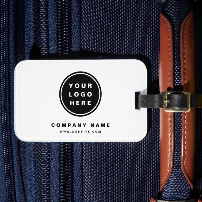 Étiquette À Bagage Your Business Logo Promoteur Business Company (Insitu Rectoal 4)