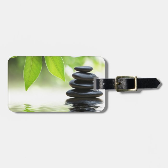 Étiquette À Bagage Zen (Devant horizontal)