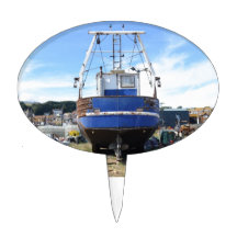 Bateau de pêche en acier