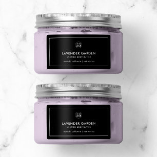 Étiquette Add Your Logo Custom Color Modern Product Label