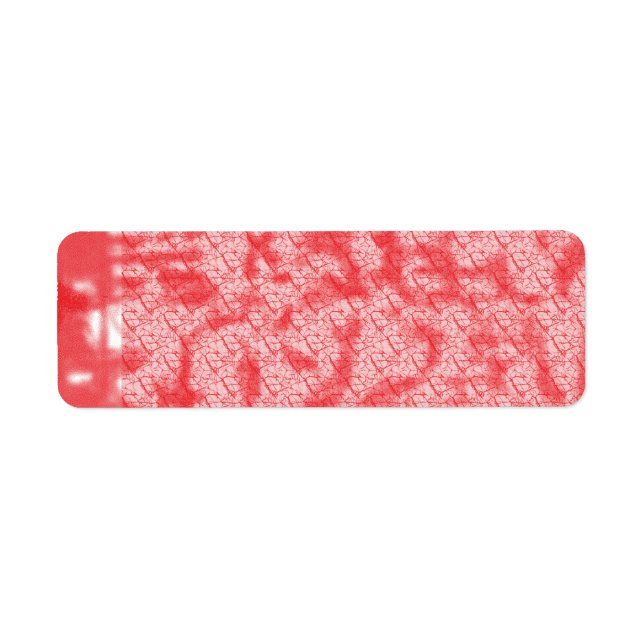 Étiquette Adresse de retour (Devant)