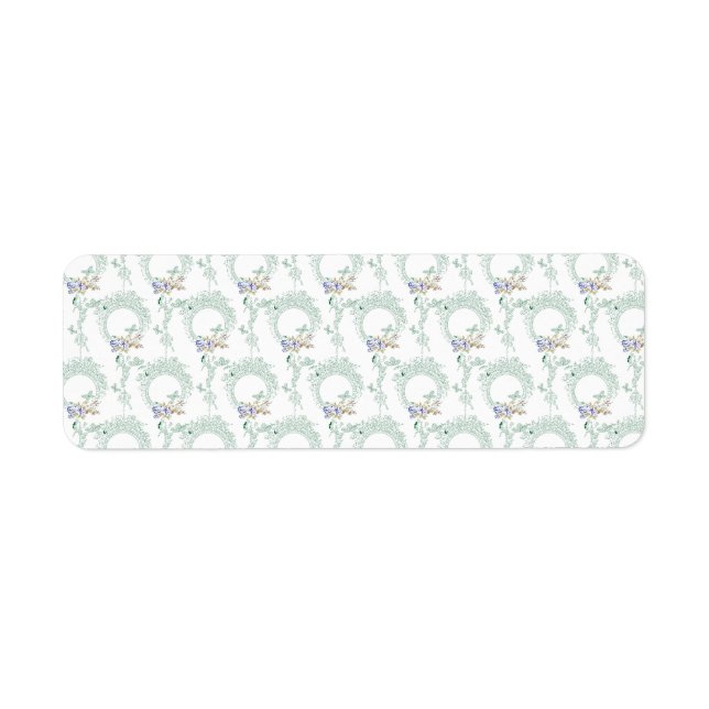 Étiquette Adresse de retour (Devant)