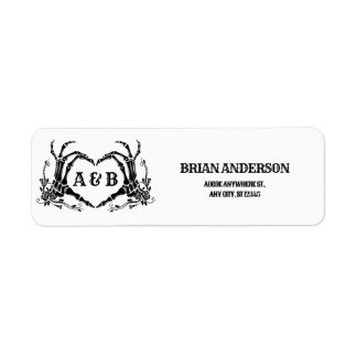 Étiquette Adresse de retour