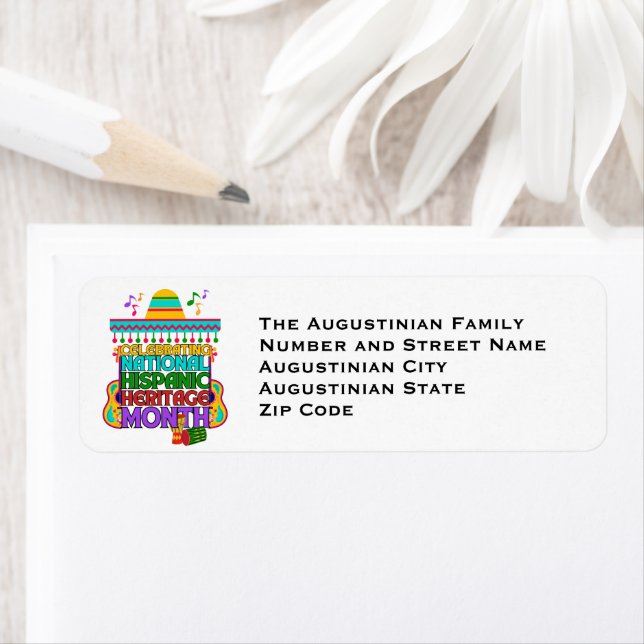 Étiquette Adresse de retour (En situation)