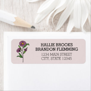 Étiquette Adresse de retour