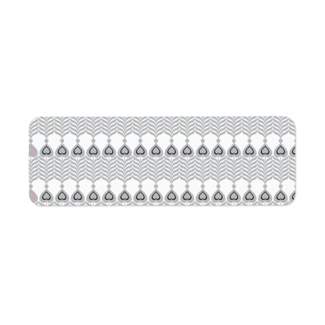 Étiquette Adresse de retour (Devant)