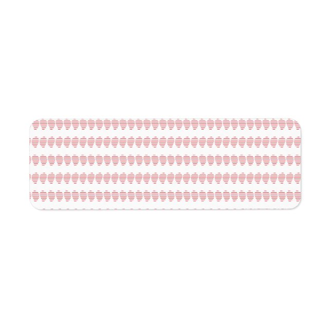 Étiquette Adresse de retour (Devant)