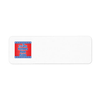 Étiquette Adresse de retour 3Rs