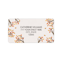 Adresse Feuilles Automne Branches Automne